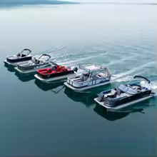 luxury pontoon boat